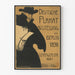 Vintage plakat fra den tyske udstilling i Berlin 1898