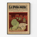 Vintage plakat "Dialogue des Morts" af André Hellé