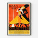 Vintage vægdekoration plakat Diane of the Follies