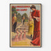 Vintage plakat Prinsesse Liliput vægdekoration