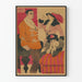 Vintage plakat Die das Glück narrt - Gammel vægdekoration