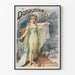 Vintage plakat Donau Nixe Ballet - Kunstnerisk vægdekoration