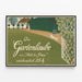Vintage plakat Die Gartenlaube til elegant vægdekoration — indrammet kunstværk på væggen