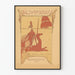 Vintage plakat Die Halbinsel Cococelloclub 1900 til vægdekoration
