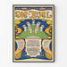 Vintage plakat Die Insel stil Art Nouveau