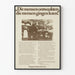 Vintage hollandsk vægplakat 'Folk vågnede op, folk begyndte at læse'
