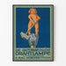 Vintage plakat Die Unzerbrechliche Drahtlampe - Industriel vægdekoration