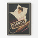 Vintage plakat Dienol Rødehøfe vægdekoration retro
