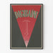 Vintage plakat Digibaïne design geometrisk