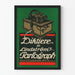 Vintage plakat af Lindström Parlograph diktafon