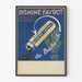 Vintage plakat Disminé Favrot til kapsler og granulater af Buchu