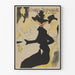 Vintage plakat Divan Japonais elegant vægdekoration