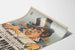 Vintage plakat af Divan Japonais med den spanske trup Paris