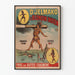 Vintage plakat D'Jelmako Le Blondin Indien - Retro vægdekoration