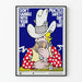 Vintage plakat "Don't Gamble with Your Life" – Arbejdssikkerhed