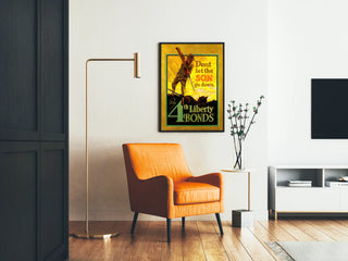 Vintage militær plakat 4. Liberty Bonds
