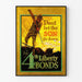 Vintage militær plakat 4. Liberty Bonds