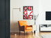 Inspirerende citatplakat af Paul Rand i moderne typografi