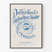 Typografisk vintage plakat: "Don’t Try to Knock a Chip from Riley’s Shoulder"