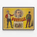 Vintage Dorville plakat til retro vægdekoration — indrammet kunstværk på væggen
