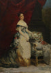 Portrait af prinsesse Brancaccio-Massimo født Mary Elizabeth Hickson-Field - Édouard-Louis Dubufe — visning af kunstværket