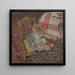 Morgenmad med Annette og hendes bedstemor - Édouard Vuillard — indrammet kunstværk på væggen