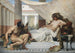 Hercules ved Omphale's fødder - Édouard Joseph Dantan — visning af kunstværket