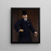 Antonin Proust - Édouard Manet — indrammet kunstværk på væggen