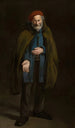 Mendiant au manteau, philosophe - Édouard Manet — visning af kunstværket