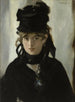 Berthe Morisot med violettebuketten - Édouard Manet — visning af kunstværket