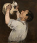 Dreng med kande La Régalade - Édouard Manet — visning af kunstværket