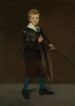 Dreng med sværd - Édouard Manet — visning af kunstværket