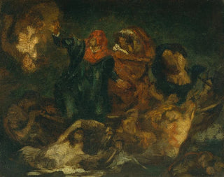 efter Dante's Rofart - Édouard Manet — visning af kunstværket