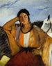 Gitan maleri med en cigaret - Édouard Manet — visning af kunstværket