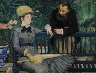 i konservatoriet - Édouard Manet — visning af kunstværket