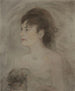 en ung kvinde med udringet halsudskæring - Édouard Manet — visning af kunstværket
