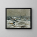 La Gare du chemin de fer de Sceaux - Édouard Manet | Reproduction Source: Tableau La Gare du chemin de fer de Sceaux - Édouard Manet | Reproduction — indrammet kunstværk på væggen