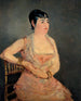 Dame i rosa - Édouard Manet — visning af kunstværket