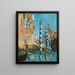 Le Grand Canal à Venise – Édouard Manet — indrammet kunstværk på væggen
