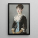 Madame Michel Lévy - Édouard Manet — indrammet kunstværk på væggen