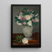 Pivoines - Édouard Manet — indrammet kunstværk på væggen