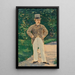 Portrait af Monsieur Brun - Édouard Manet — indrammet kunstværk på væggen