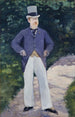 Portrait af Monsieur Brun - Édouard Manet — visning af kunstværket