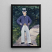Portrait af Monsieur Brun - Édouard Manet — indrammet kunstværk på væggen