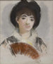 Portrait af grevinde Albazzi - Édouard Manet — visning af kunstværket