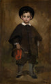 Portrait af et barn - Édouard Manet — visning af kunstværket