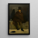Le buveur d'absint - Édouard Manet — indrammet kunstværk på væggen