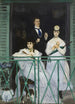 Le balcon - Édouard Manet — visning af kunstværket