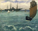 Le Kearsarge à Boulogne - Édouard Manet — visning af kunstværket