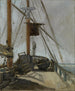 Le pont du navire - Édouard Manet — visning af kunstværket
